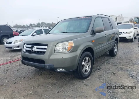 2007 Honda Pilot Ex-L z USA, uszkodzony, nr VIN 5FNYF28747B044982
